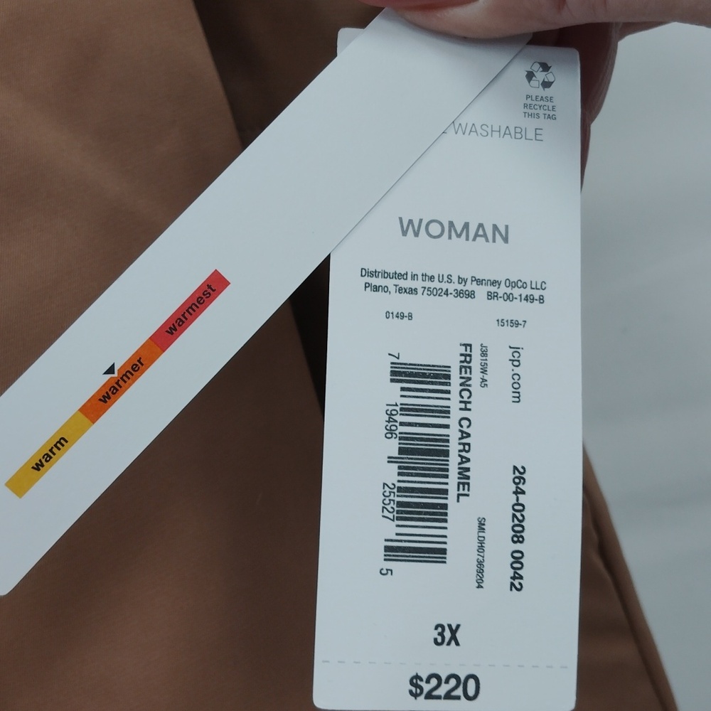 Liz Claiborne Plus Midweight Anorak - Picture 12 of 13